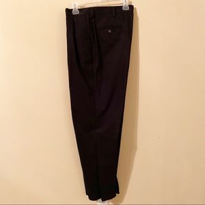 Haggar black dress pants 42x32 worn once